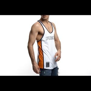 PUMP! Underwear Men’s Medium Varsity Deep Tank